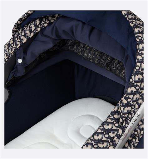 bassinet and stroller combo dior|Bassinet and Stroller Combo Blue and Beige Dior Oblique Water .